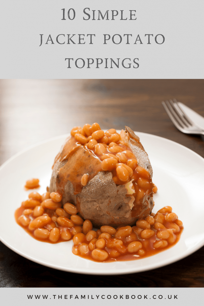 10 Simple jacket potato toppings