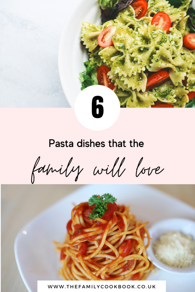 6 Pasta dishes that the family will love