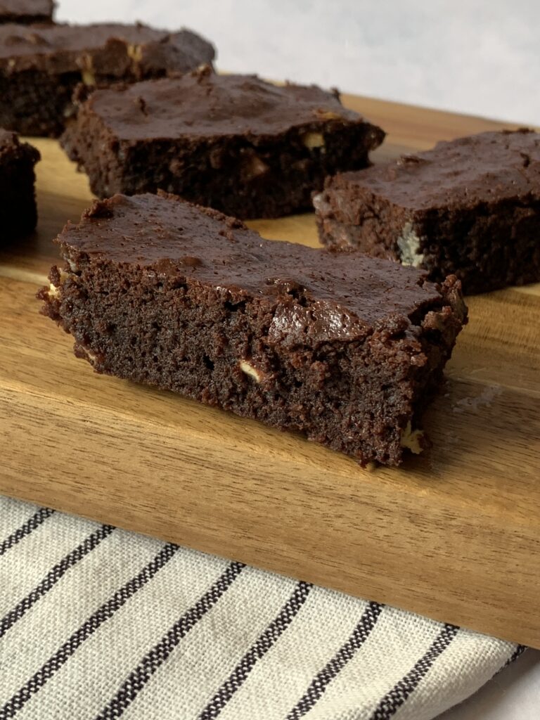 Decadent double chocolate brownie recipe