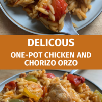 Delicious One-Pot Chicken And Chorizo Orzo