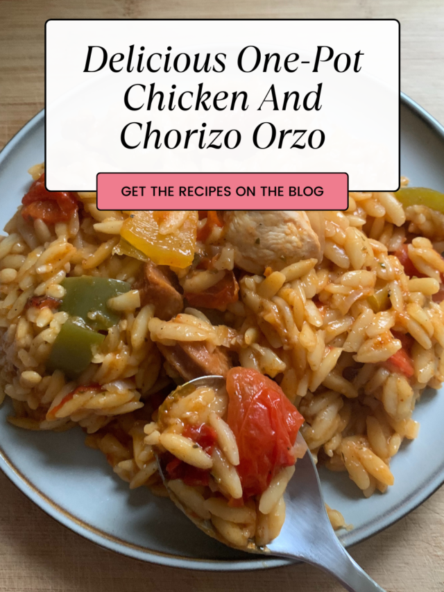 One-Pot Chicken And Chorizo Orzo recipe