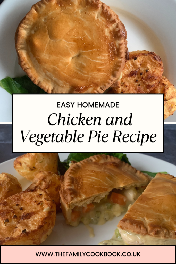 Easy Creamy Chicken and Vegetable Pie Recipe