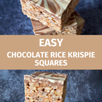 Easy Chocolate Rice Krispie Squares