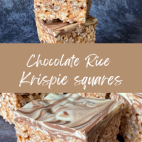 Easy Chocolate Rice Krispie Squares