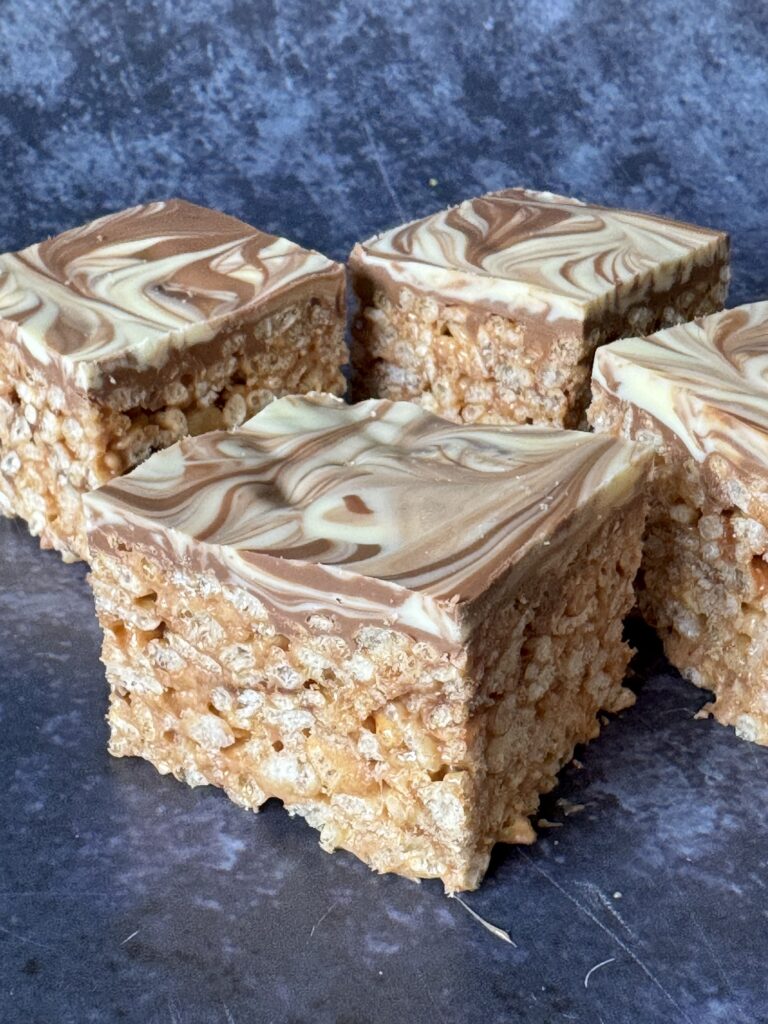 Chocolate Rice Krispie Squares