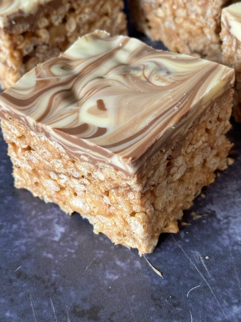 Chocolate Rice Krispie Squares