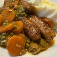 Easy Slow Cooker Sausage Casserole