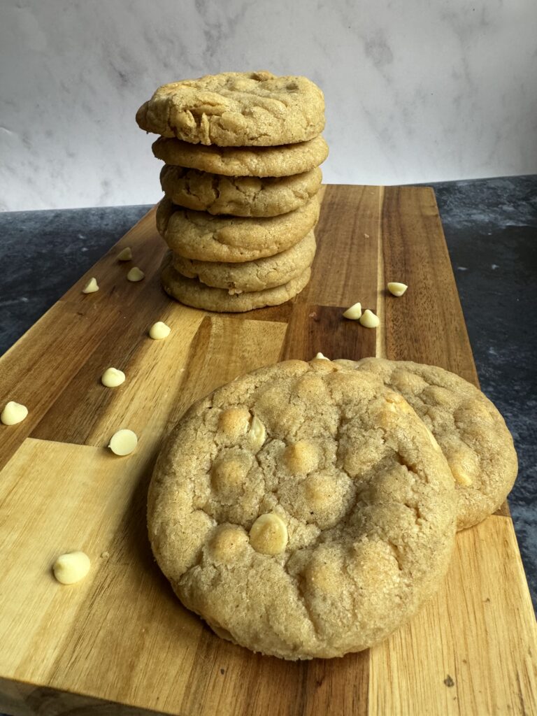 Gingerbread & White Chocolate Cookies