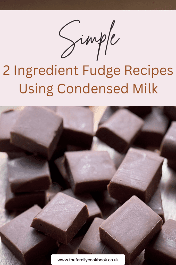 2 Ingredient Fudge