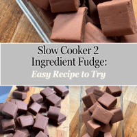 Slow Cooker 2 Ingredient Fudge: Easy Recipes to Try